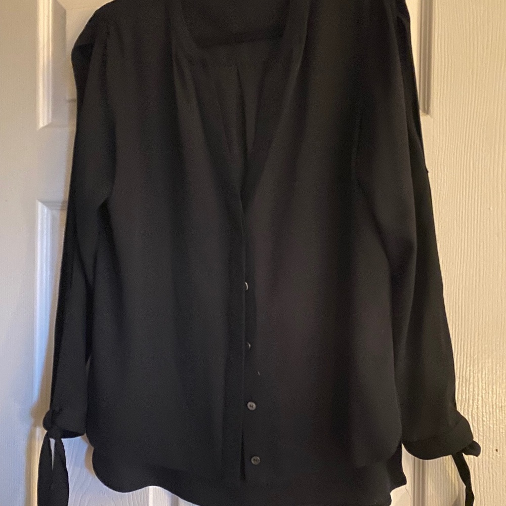 Theory silk blouse